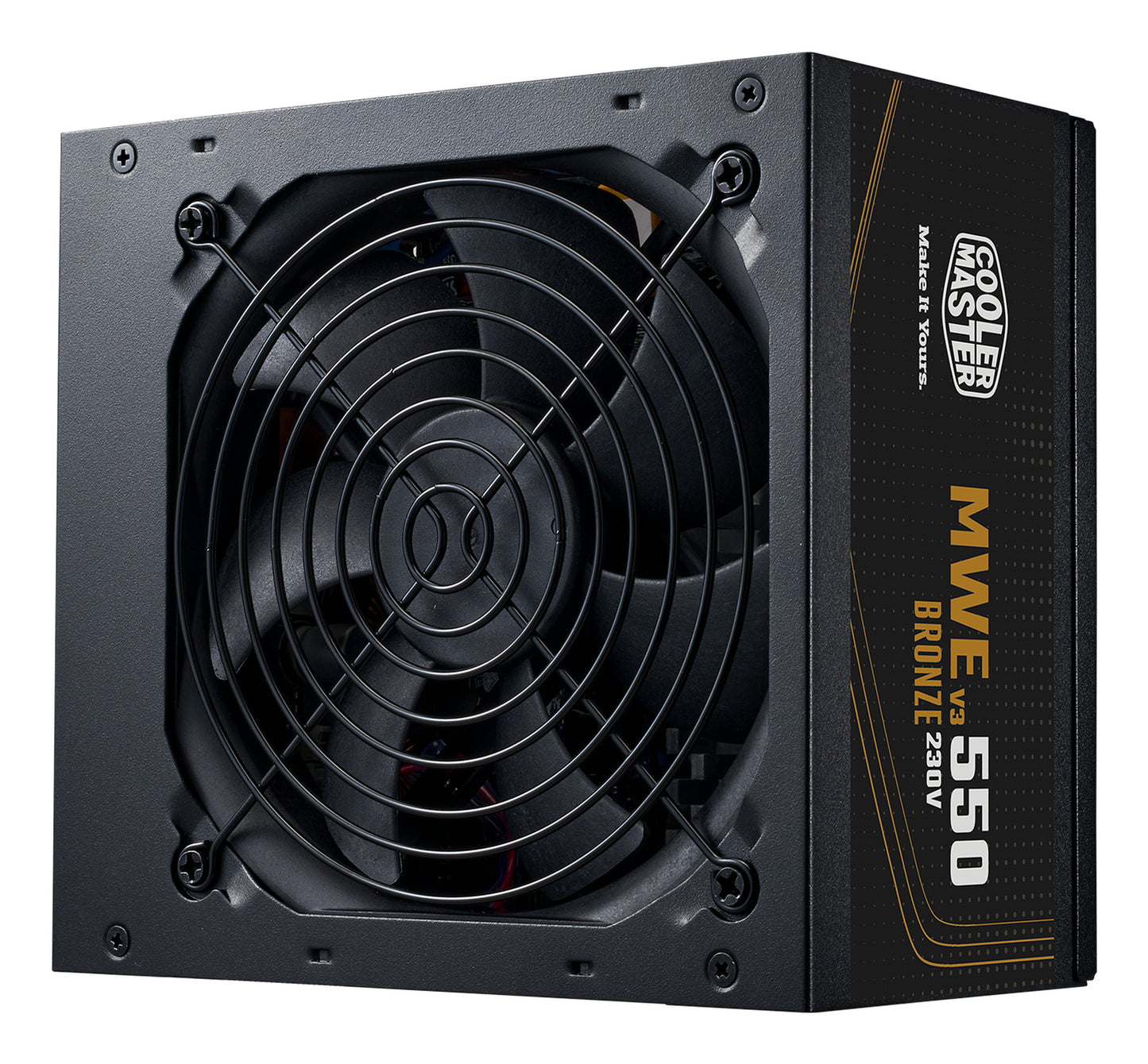 Alimentatore 550W Bronze 80 No Mod No Modulare 120Mm V3 230V Mwe Atx - Visualizzazione dettagliata