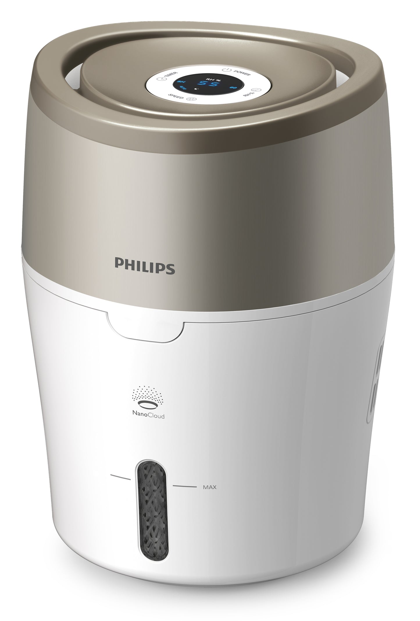 Philips Umidificatore Aria 25Mq Nano Cloud Batteri 2 Litri 26Db - Visualizzazione dettagliata