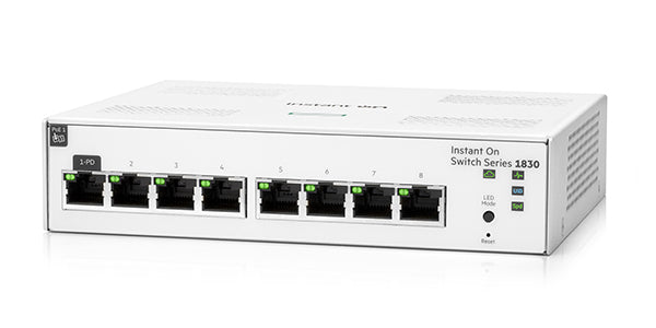 Switch 8P Gigabit Di Cui 4Poe Aruba Hpe 1830 - Visualizzazione dettagliata