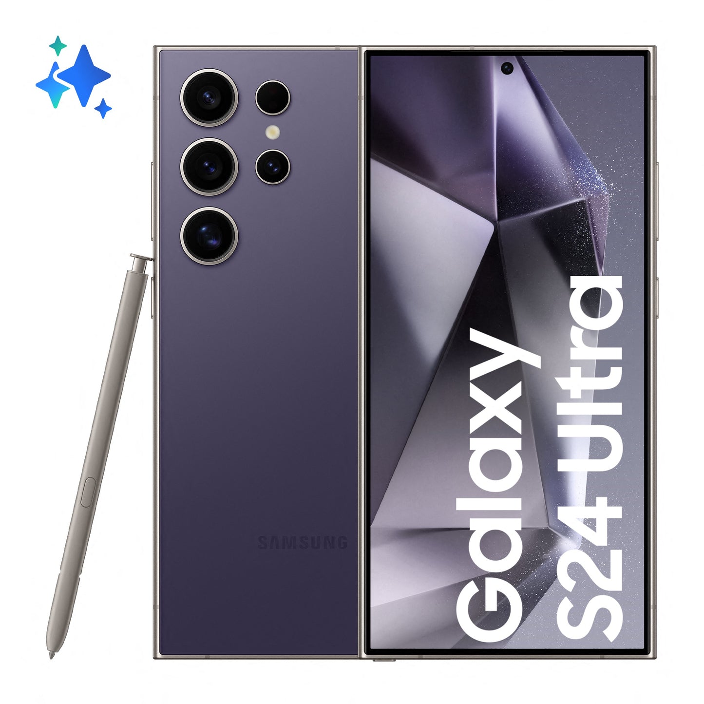 Sm Samsung Galaxy S24 Ultra Viola 6 8 12 512Gb 5G Titanium Europa - Visualizzazione dettagliata