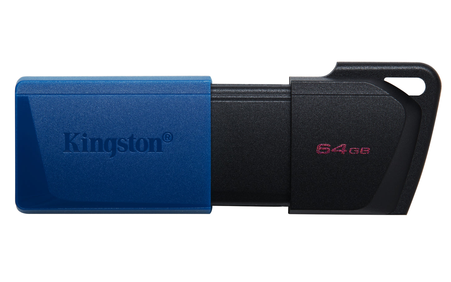 Pen Drive 3 2 64Gb Type A Exodia M Black Blu Kingston Cappuccio Removi - Visualizzazione dettagliata