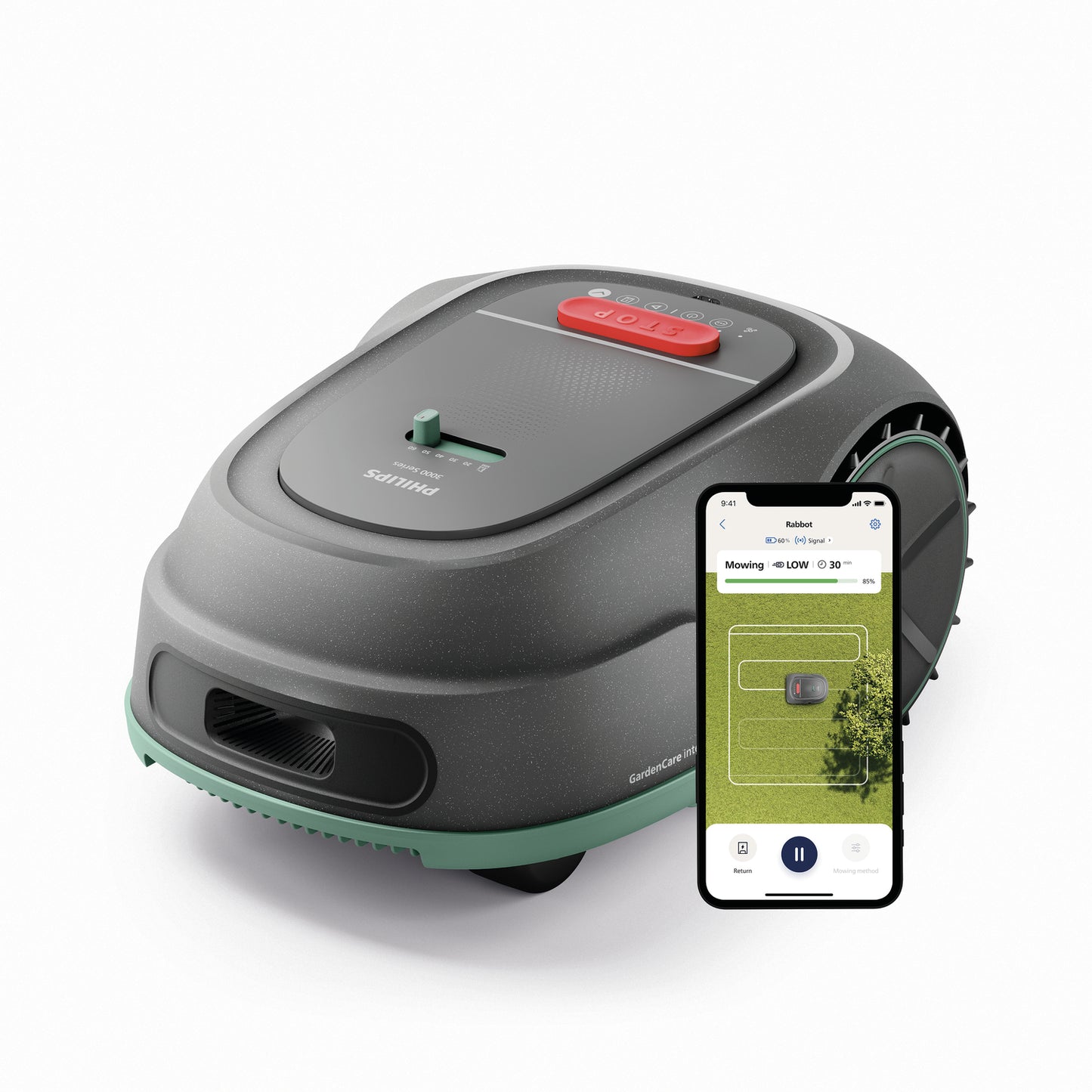 Robot Tagliaerba Automatico Con Gps Sensore Pioggia Autoportante 30 - Visualizzazione dettagliata