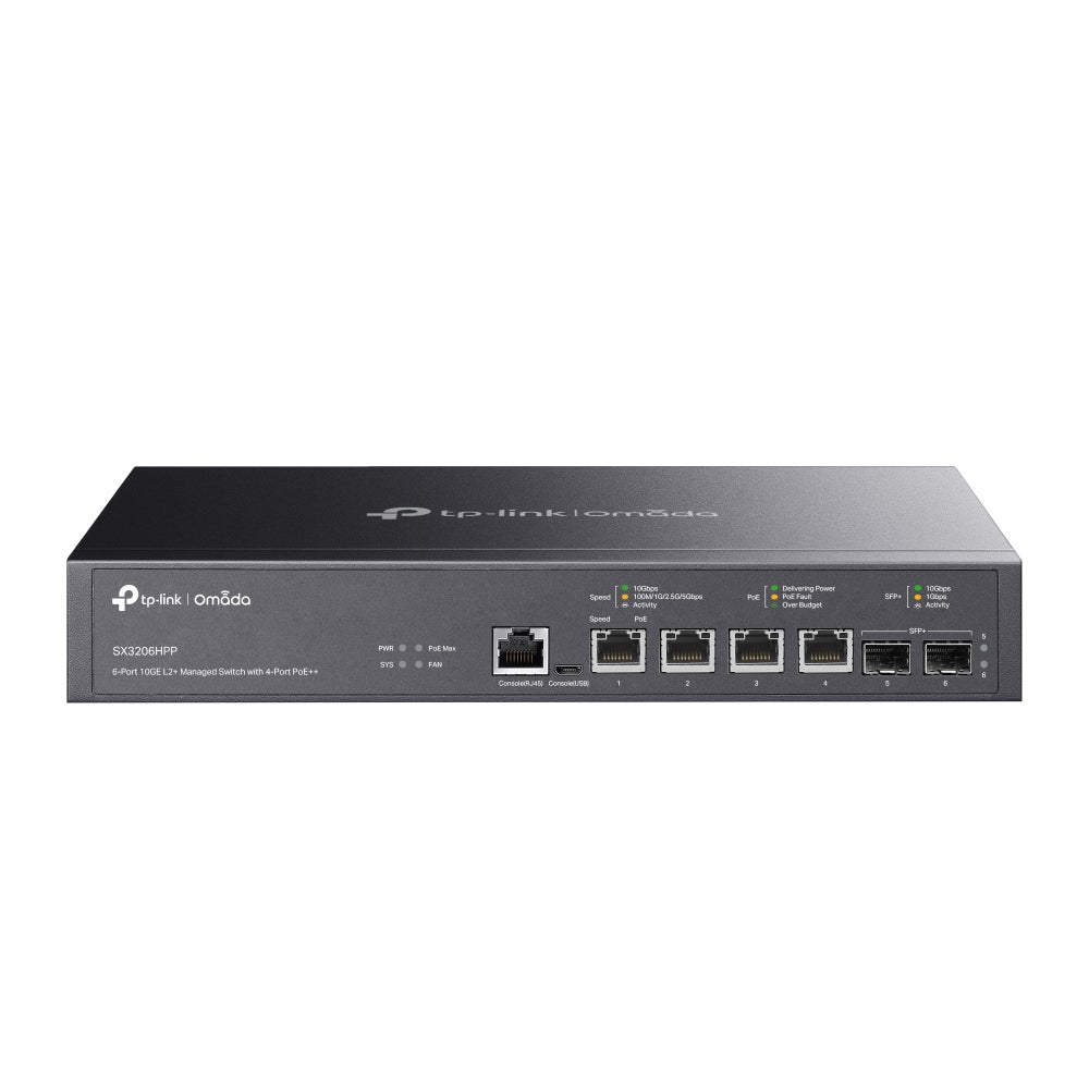 Switch 2P 10Ge Sfp 4P 10Ge Poe Managed L2 - Visualizzazione dettagliata