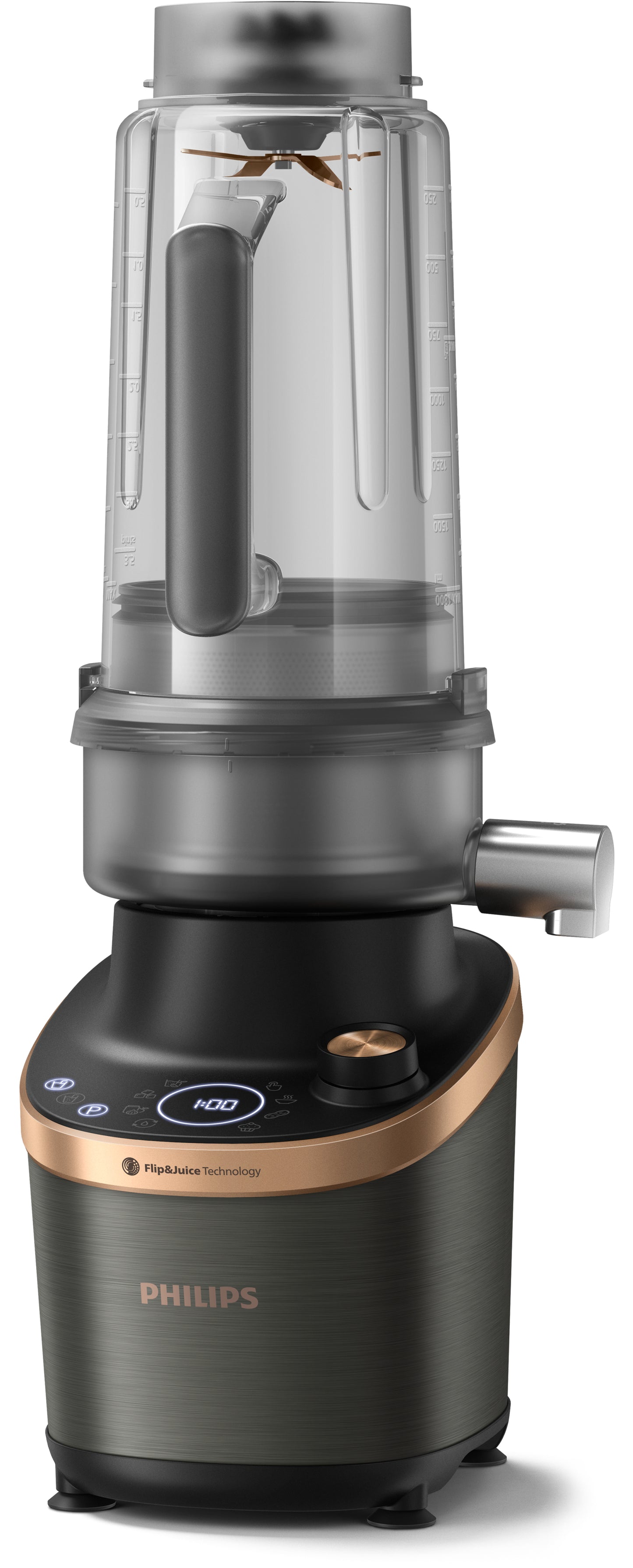 Philips Hr3770 00 Centrifuga Flip Juice - Visualizzazione dettagliata