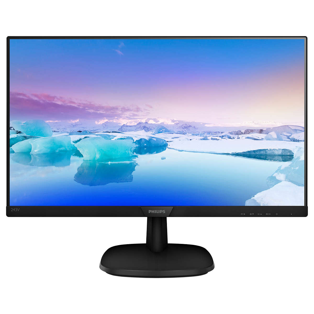 Mon 23 8Ips Mm Vga Hdmi Dvi Vesa Philips 243V7Qdab 16 9 1000 1 5Ms - Visualizzazione dettagliata