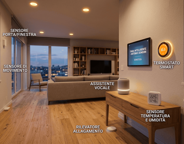 Domotica e Sensori Smart per la Casa Intelligente