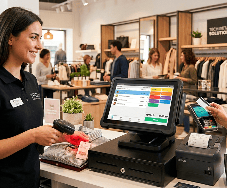 POS e Lettori Barcode Professionali per il Tuo Business