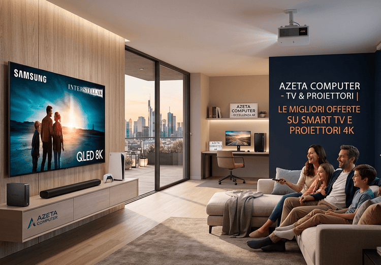 TV e Proiettori | Azeta Computer - Migliori Offerte su Smart TV e Proiettori 4K