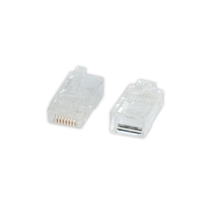 Plug Rj45 Utp Per Rete Cat 5E Trans Conf 10Pcs Adj - Visualizzazione dettagliata