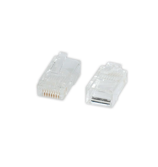 Plug Rj45 Utp Per Rete Cat 5E Trans Conf 10Pcs Adj - Visualizzazione dettagliata