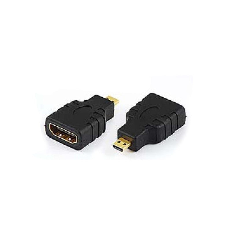 Adattatore Micro Hdmi Hdmi M F Bk F19Pin Adj - Visualizzazione dettagliata