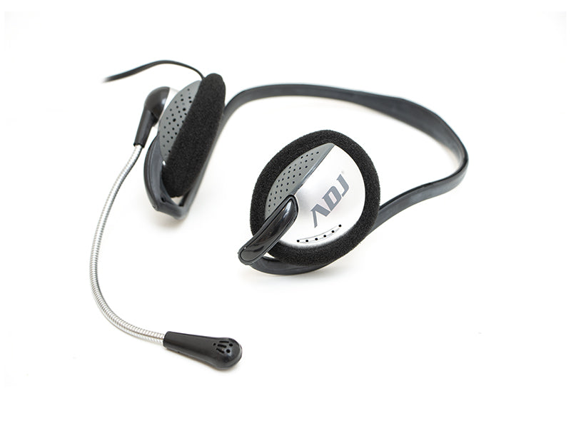 Cuffia C Microfono 3 5Mm Bk Gy Easy Smartphone Tablet Adj - Visualizzazione dettagliata