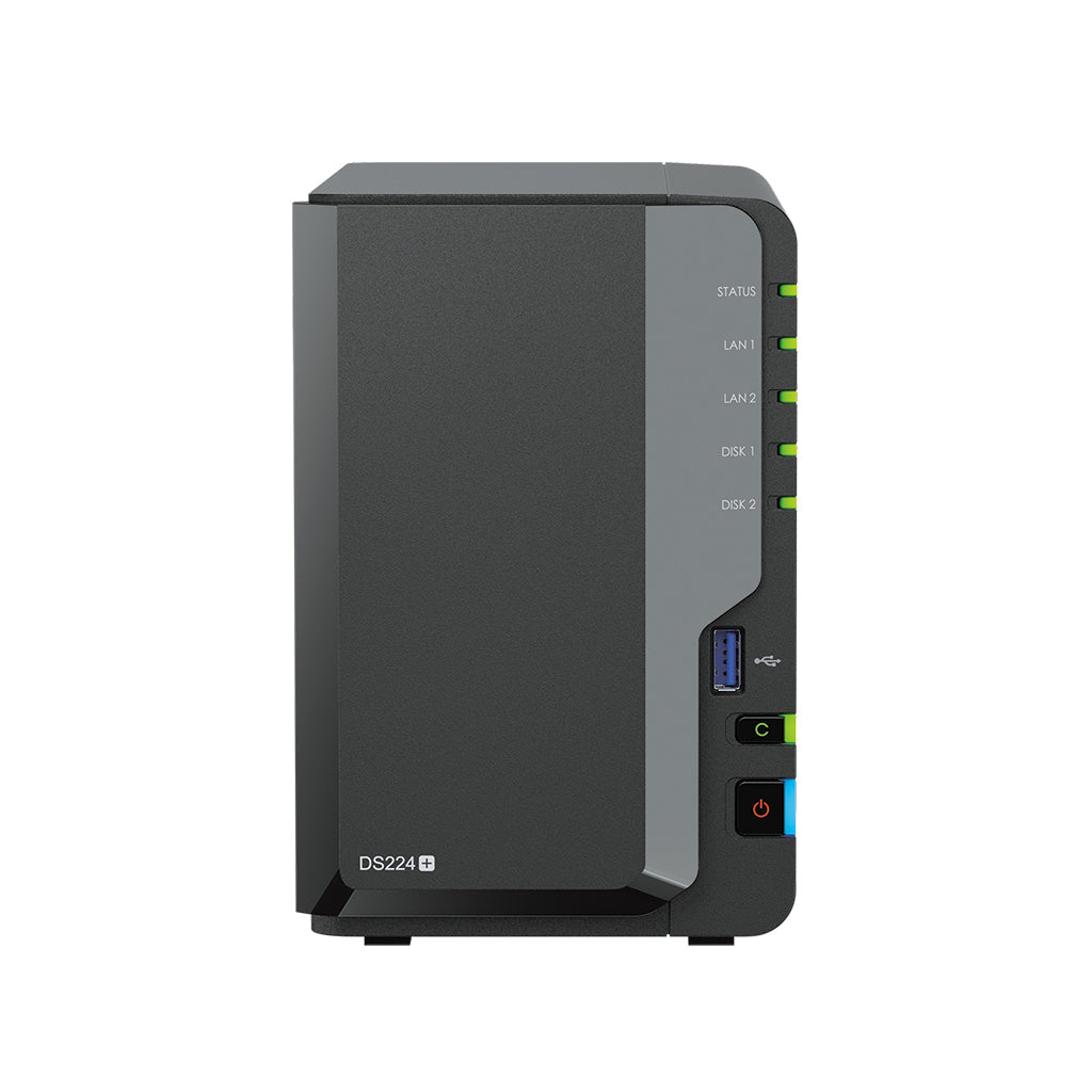 Nas Synology Ds224 2Hd 3 5 2 5 2P Usb 2 Lan - Visualizzazione dettagliata