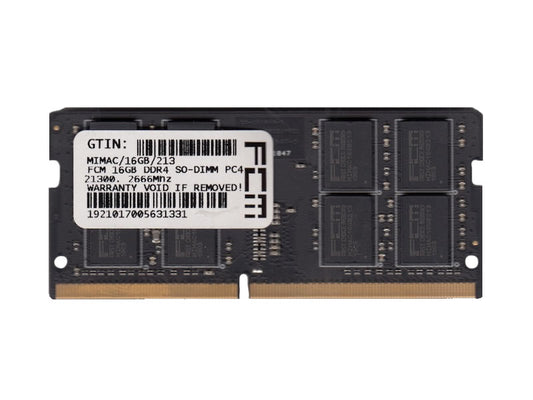 Ddr4 16Gb 2666 Mhz So Dimm Fcm Cl19 Pc4 21300 1 2V Unbuffered Mac - Visualizzazione dettagliata