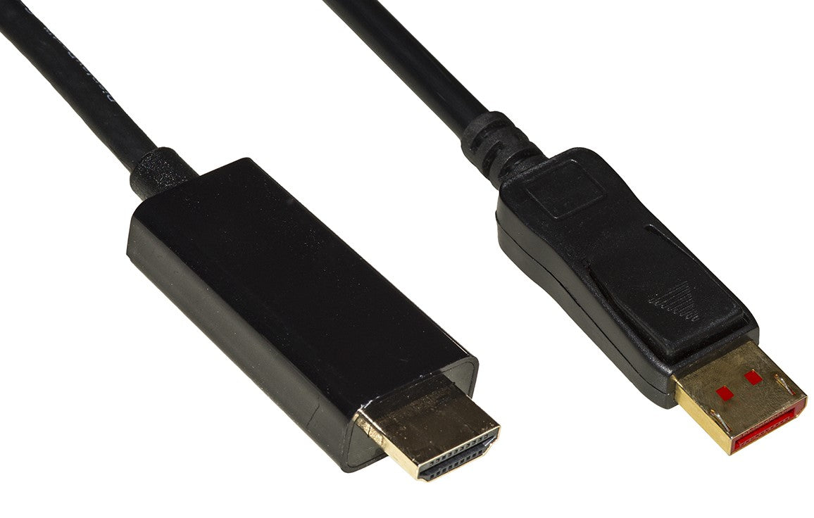 Cavo Dp Hdmi 2Mt M M Displayport 1 4 Hdmi 2 0 4Kx2K 60Hz 18Gbps Hdr - Visualizzazione dettagliata