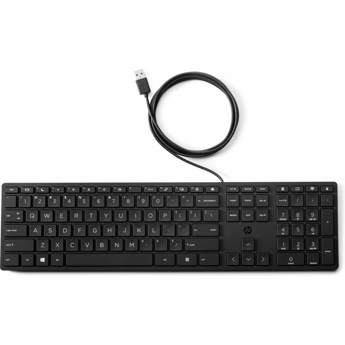 Tastiera Usb Nera Oem - Visualizzazione dettagliata