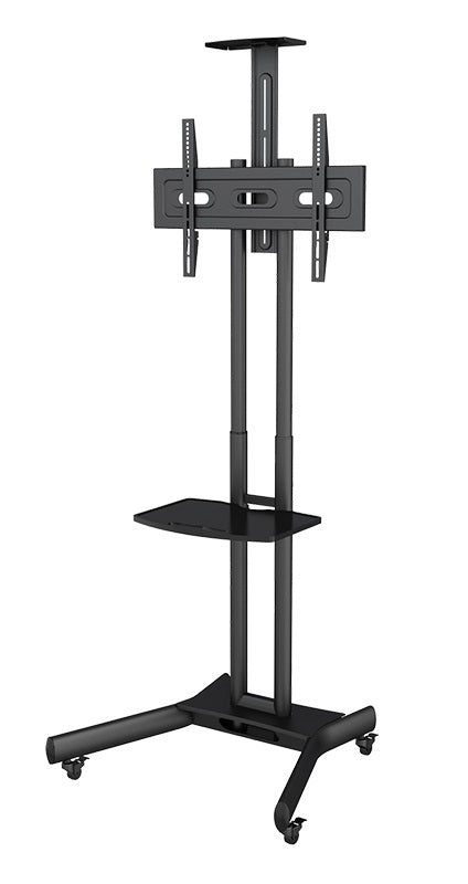 Staffa Pavimento Per Tv 65 50Kg Npf10020 Load 50Kg Con Ruote - Visualizzazione dettagliata