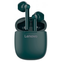 Auricolari Bluetooth 5 0 Lenovo Ipx5 Water Resistant Ht30 Green - Visualizzazione dettagliata