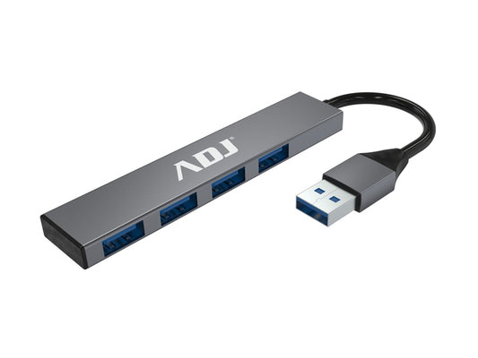 Hub Usb 3 2 4Porte Tetra Gy Compatibile Usb1 1 2 0 Notebook Adj - Visualizzazione dettagliata