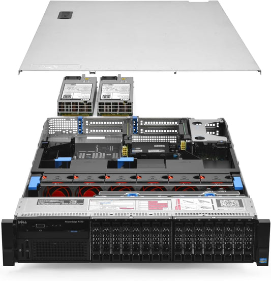 Server Ref Dell R720 8Xlff E5 2620 V2 32Gb 2X3Tb Sas 3 5 H710 Raid - Visualizzazione dettagliata