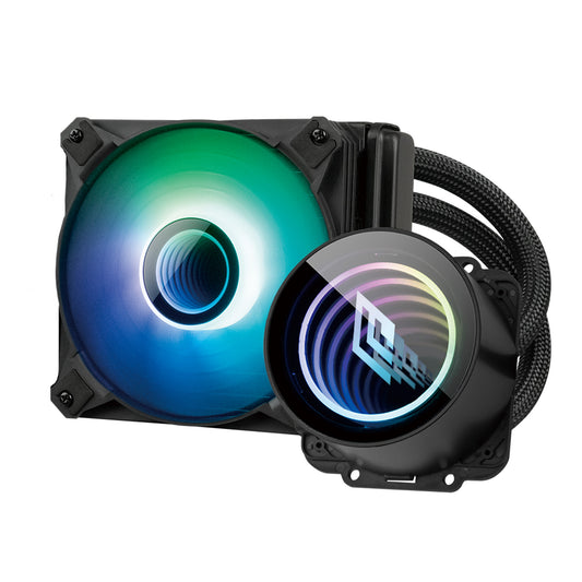 Dissipatore Liquido Pro120 Argb Sib Blk Sk 1700 1200 Siberus 120Mm Pwm - Visualizzazione dettagliata