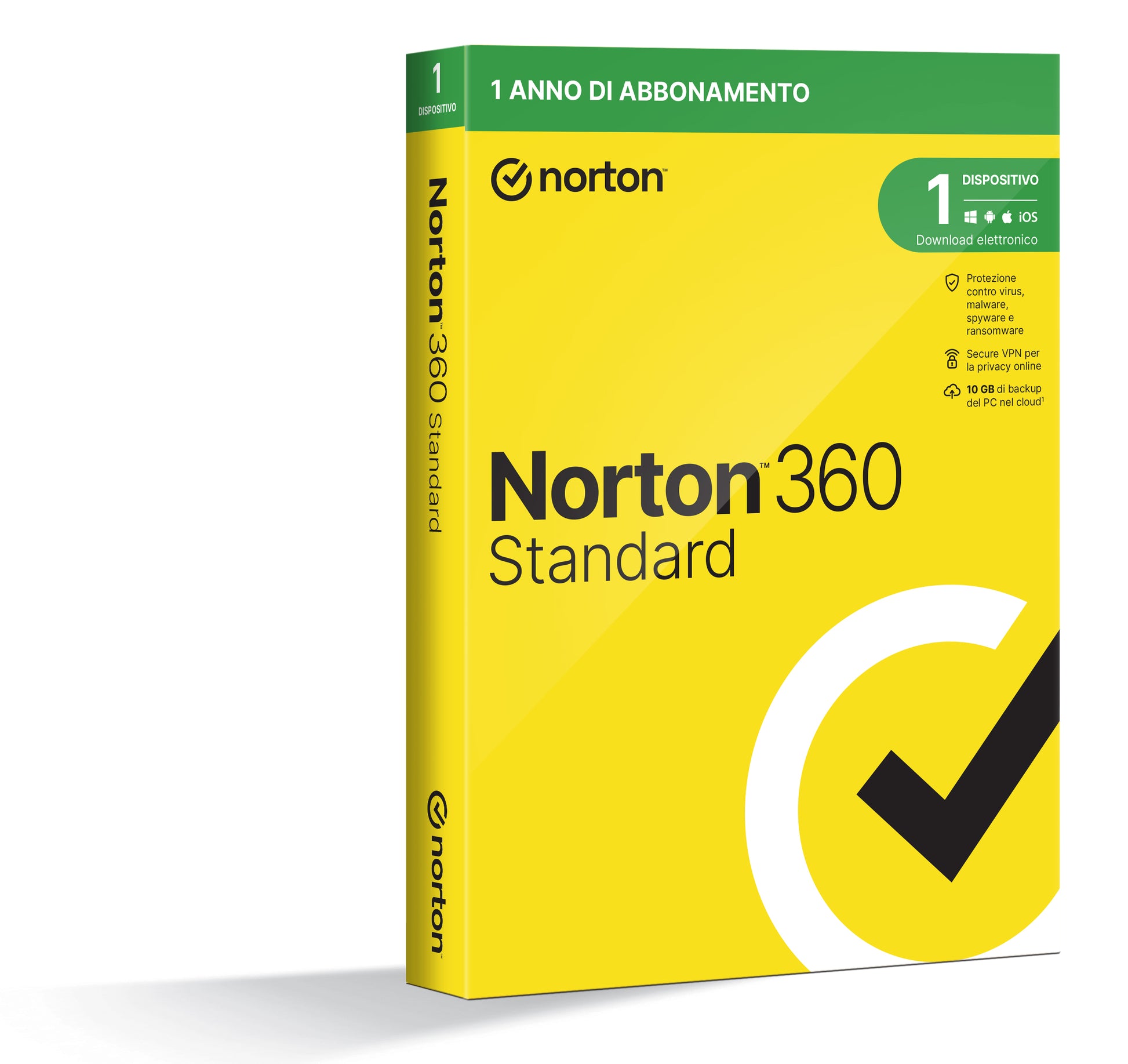 Int Sec 1Dev 1Y 10Gb 360 Standard Norton 12Mo Generic Rsp Mm Gum - Visualizzazione dettagliata