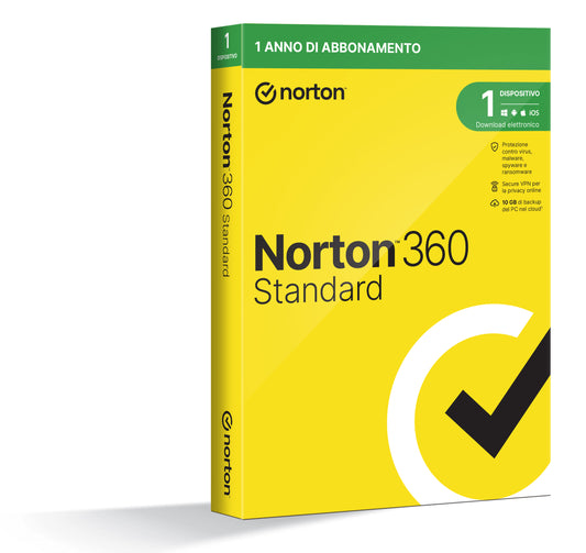 Int Sec 1Dev 1Y 10Gb 360 Standard Norton 12Mo Generic Rsp Mm Gum - Visualizzazione dettagliata