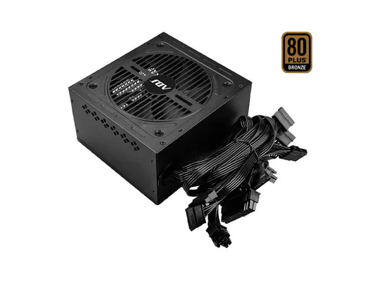 Alimentatore 550W Real Power 80Plus Bronze Fan 12Cm Adj - Visualizzazione dettagliata