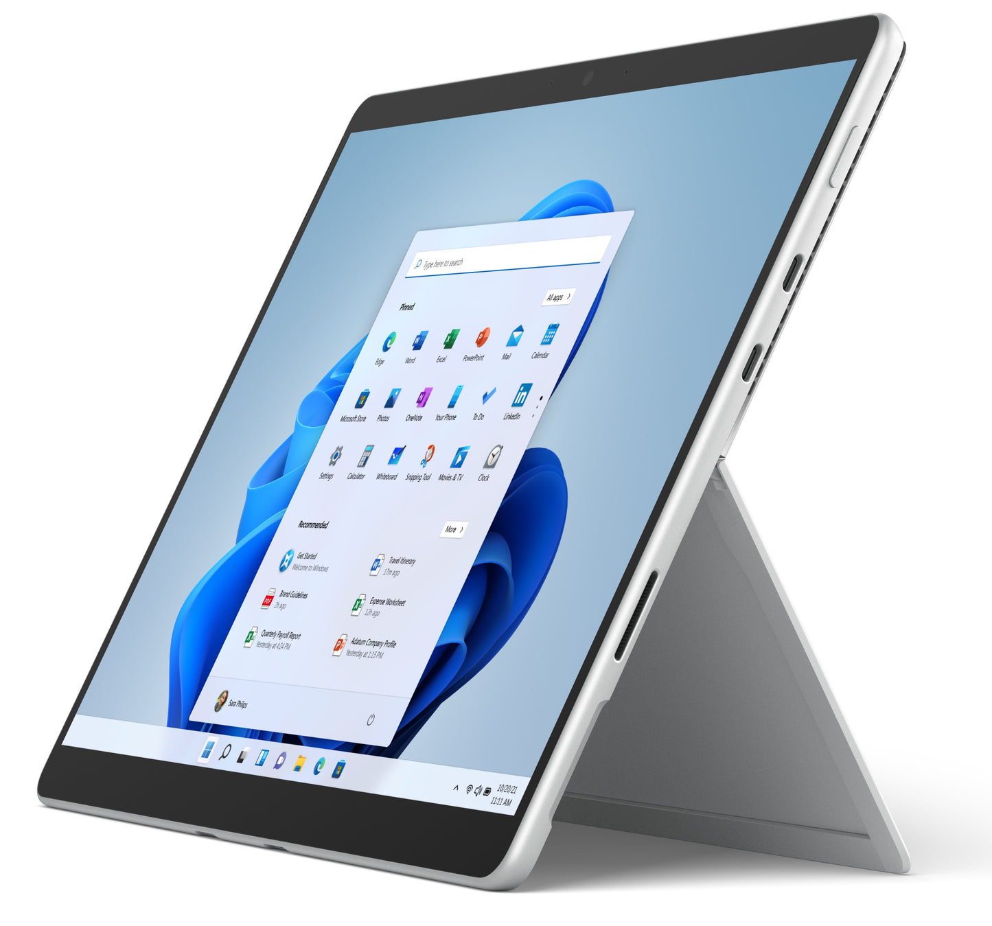 Tablet Pc Microsoft Surface Pro 8 I7 1Tb 16Gb 13 W10P Wifi6 Platin - Visualizzazione dettagliata