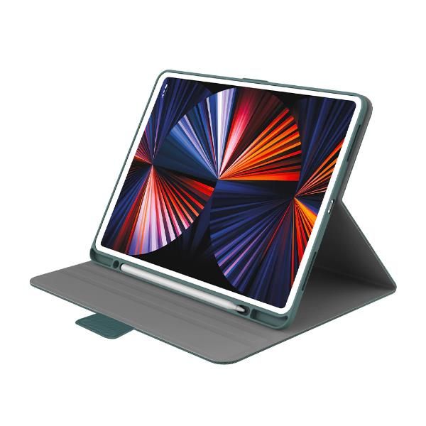 Custodia Ipad Air 10 9 11 Pro11 21 Emerald Green Whit Holder Cygnett - Visualizzazione dettagliata