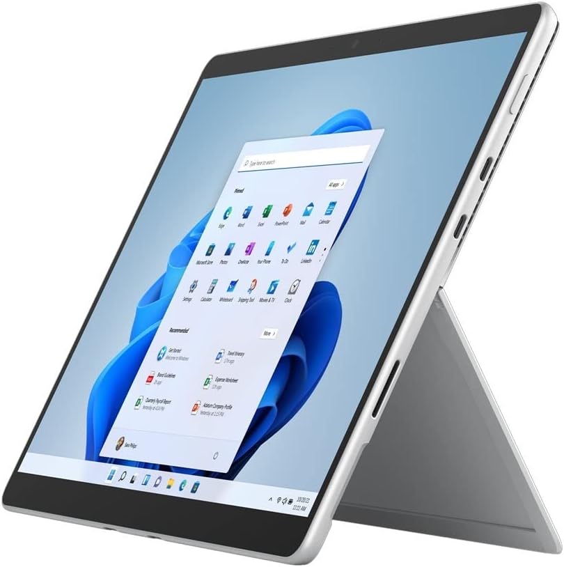Tablet Pc Microsoft Surface Pro 8 I7 512Gb 16Gb 13 W11 Wifi6 Platin - Visualizzazione dettagliata