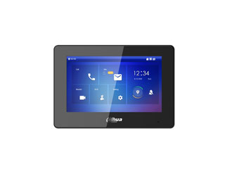 Videocitofono Unit Interna Lcd 7 Vth Ip Bifilare 7 Nero - Visualizzazione dettagliata