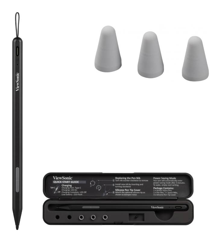 Active Stylus Pen 8 9Xl167Mm Mpp2 0 4096 Pressure 2 Bott Black - Visualizzazione dettagliata