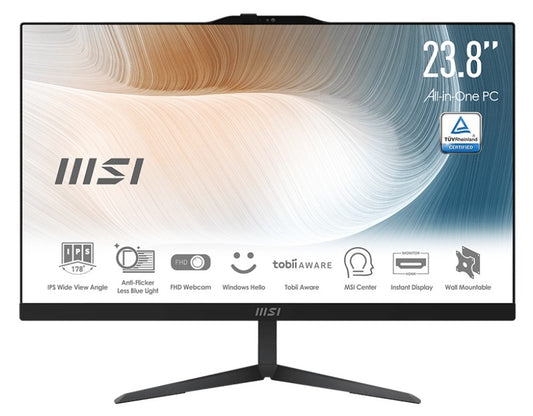 Aio 23 8 I5 8Gb 512Gb W11P Edu Blk I5 1235U Ips No Tch No Odd Black - Visualizzazione dettagliata