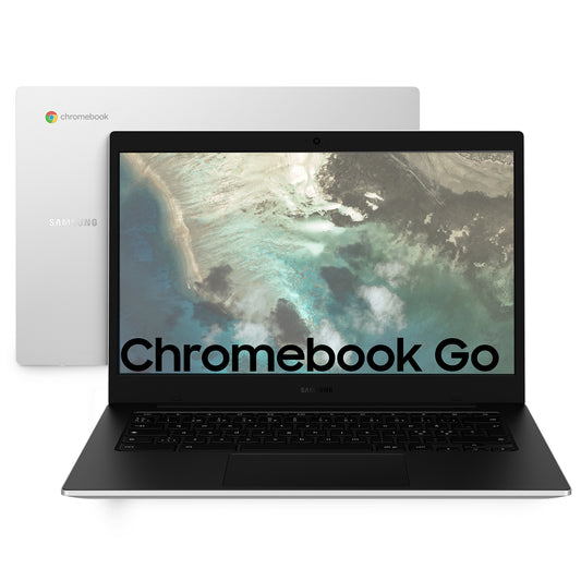Nb 14 Cel N4500 8Gb 64Gb Chrome Os Samsung Galaxy Chromebook Go - Visualizzazione dettagliata