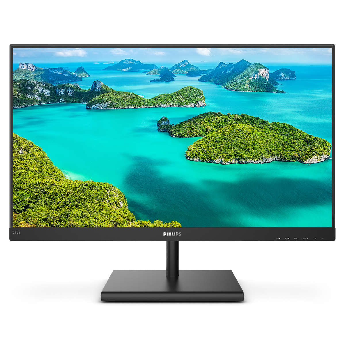 Mon 27Ips 2K Qhd Vga Dp Dvi Mm 275E1S 00 4Ms - Visualizzazione dettagliata