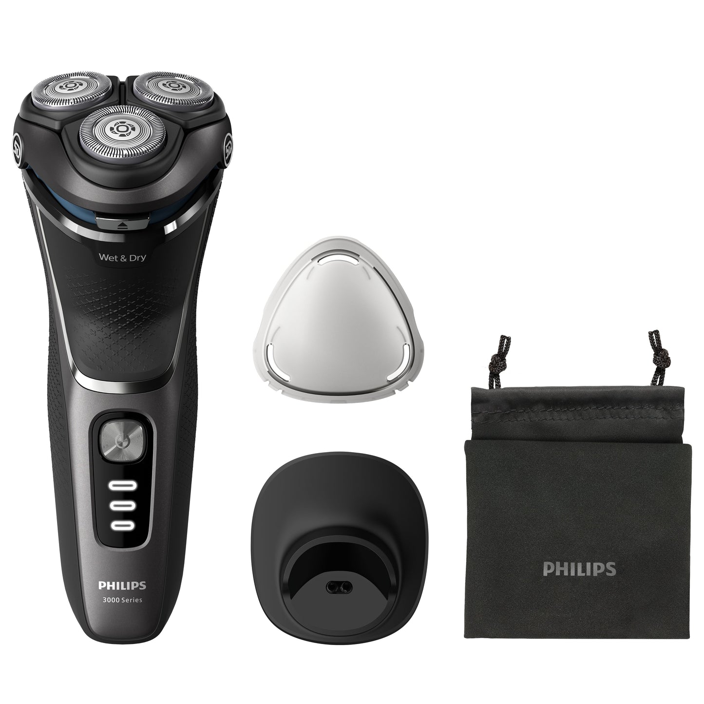 Philips Rasoio Elettrico S3343 13 Ricaricabile Wet Dry - Visualizzazione dettagliata