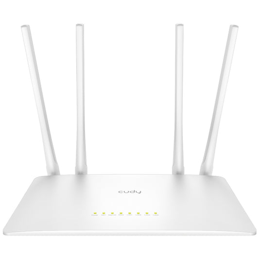 Router Ac1200 Dual 867Mbps 300Mbps 5P10 100 4Dbi Fixed Antenna - Visualizzazione dettagliata
