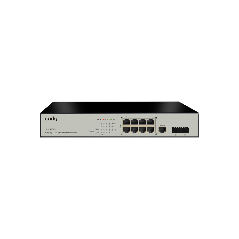 Switch 8P Gigabit Poe Layer 2 Manag Ed - Visualizzazione dettagliata