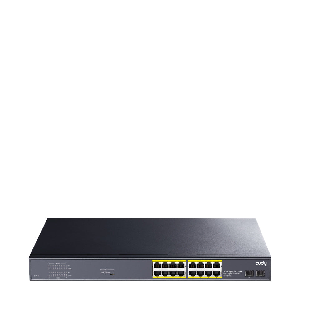Switch 18P Rj45 Poe 2P Gigabit Sfp 200W Power Supply Default Vlan Ext - Visualizzazione dettagliata