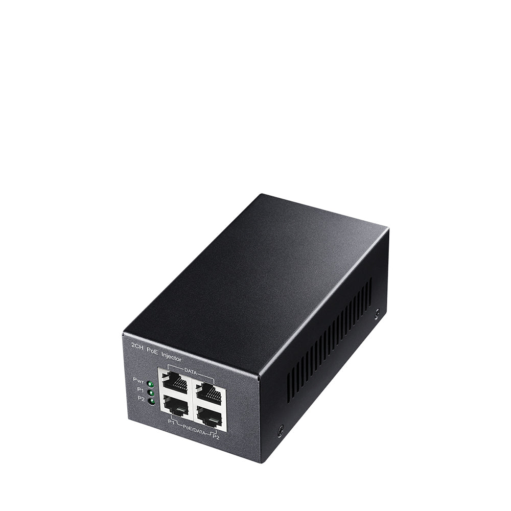 Poe Injector Gigabit Dual Channel 3 0W - Visualizzazione dettagliata