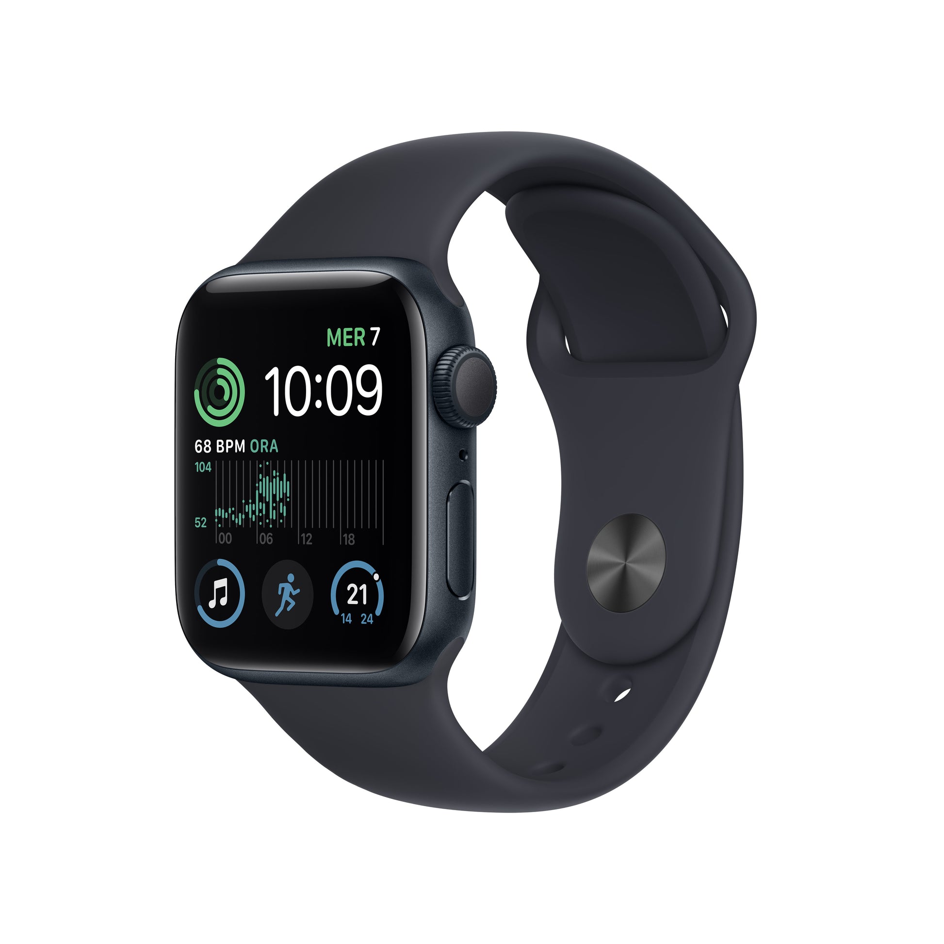 Watch Se 40Mm Mezzanotte Gps 2022 Alluminio Sport Band - Visualizzazione dettagliata