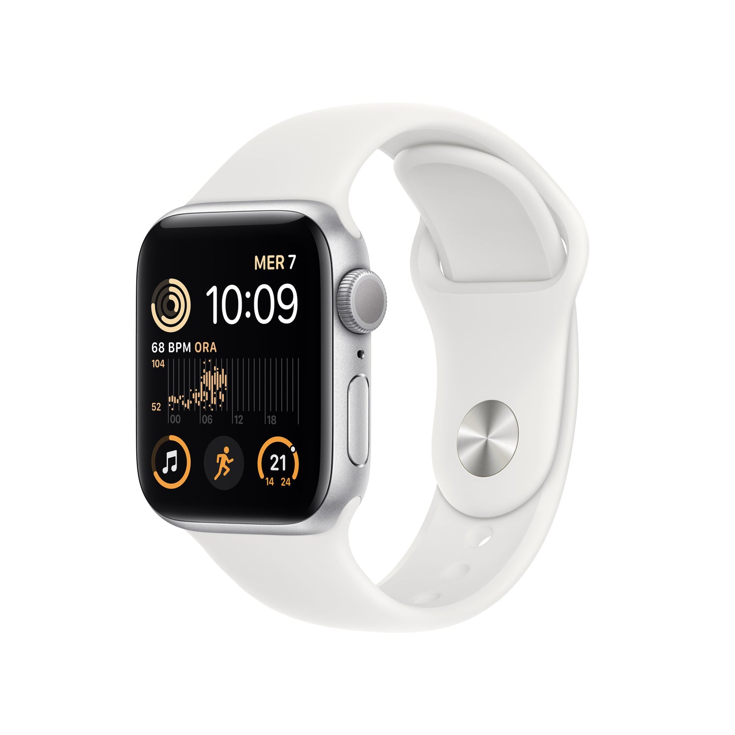 Watch Se 40Mm Argento Gps 2022 Alluminio Sport Band - Visualizzazione dettagliata