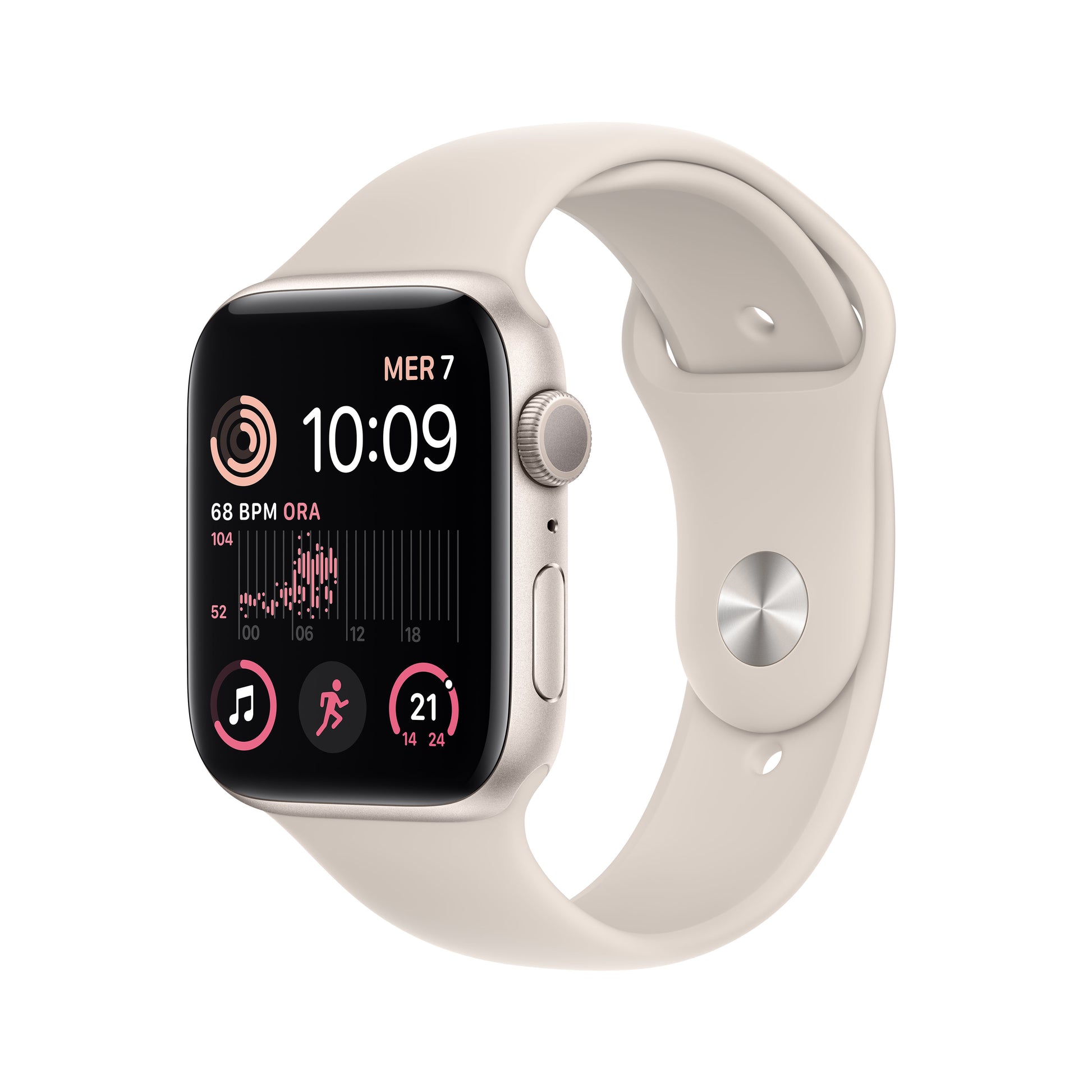 Watch Se 44Mm Galassia Gps 2022 Alluminio Sport Band - Visualizzazione dettagliata