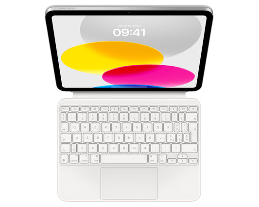 Magic Keyboard Folio Per Ipad 10Th E 11Th Gen Ipad 2022 2025 White - Visualizzazione dettagliata