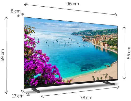 Tv 65 Thomson 4K Frameless Smart T2 C2S2 Android 11 Uhd - Visualizzazione dettagliata