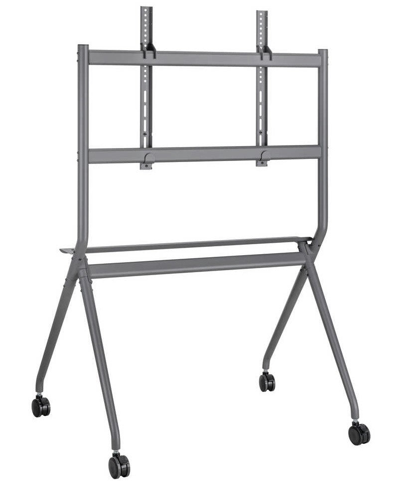 Staffa Pavimento Per Tv Fino A 86 Npf10298 Load 120Kg Con Ruote - Visualizzazione dettagliata