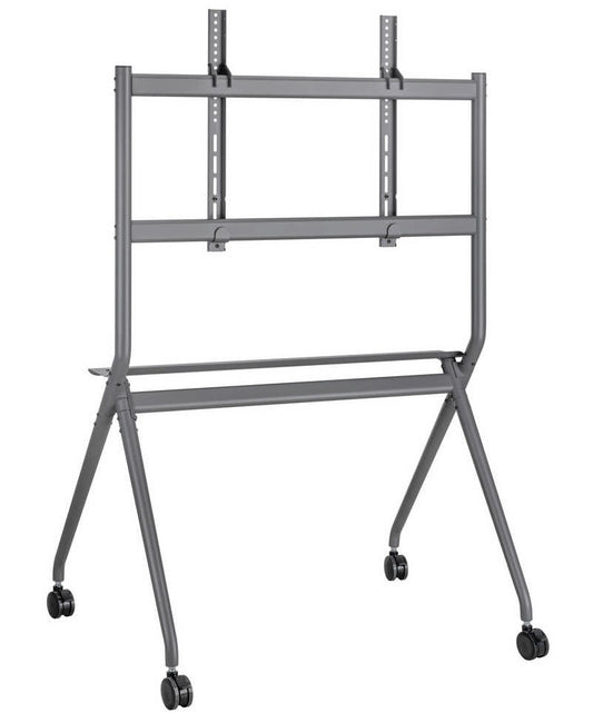 Staffa Pavimento Per Tv Fino A 86 Npf10298 Load 120Kg Con Ruote - Visualizzazione dettagliata
