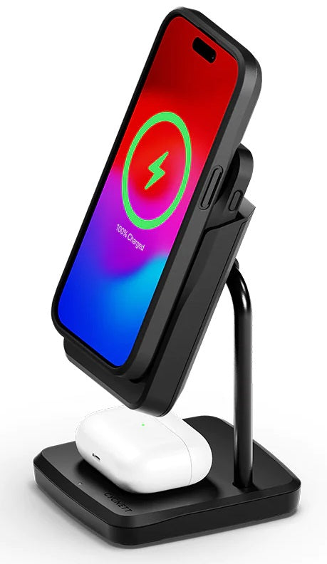 Stand Magstation 2In1 Dock Power Ba Nk Magsafe Compatibile Cygnett - Visualizzazione dettagliata