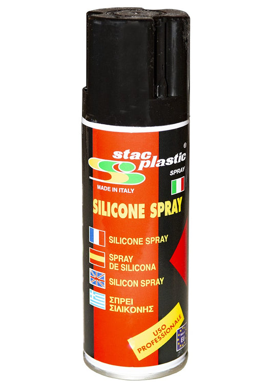 Bomboletta Spray Lubrificante Impermeabilizzante Silicone 200Ml - Visualizzazione dettagliata